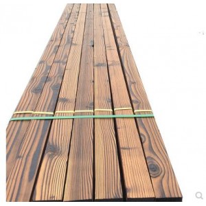 户外防腐木木板碳化木地板实木护墙板葡萄架吊顶龙骨木条木方板材